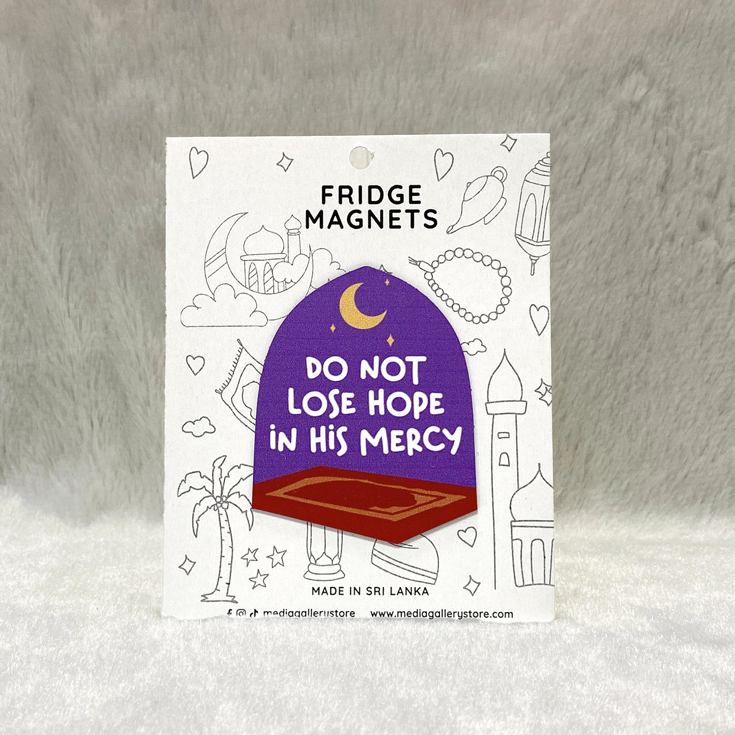 Hope in His Mercy - Fridge Magnet